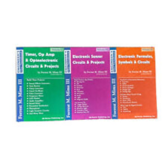 Lot Of 3 Engineers Mini Notebook Volume I, III, IV Forrest M Mims III - Picture 1 of 10